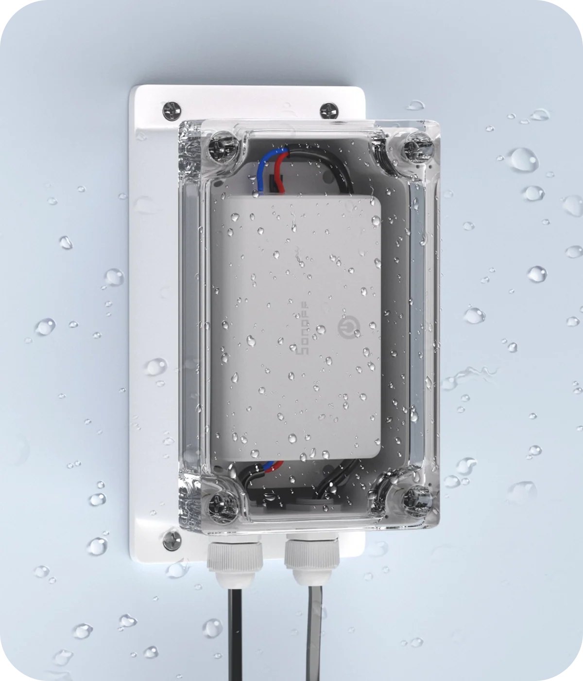 SONOFF IP66 Waterproof Case for BASICR4 / Basic Gen5 – Keeps dirt out