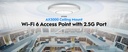 Cudy Access Point Ceiling AX3000 Dual Band 2.5G Wi-Fi 6 PSU AP3000