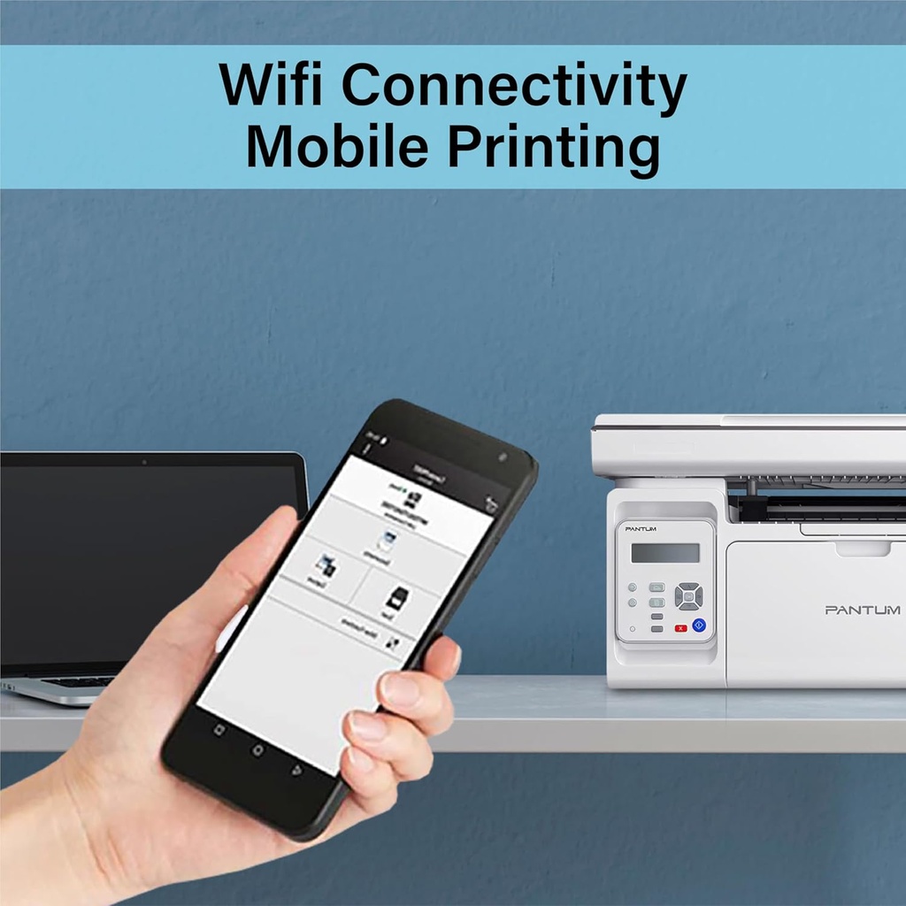 Pantum M6509NW Laser MultiFunction Printer WiFi/Lan 22ppm