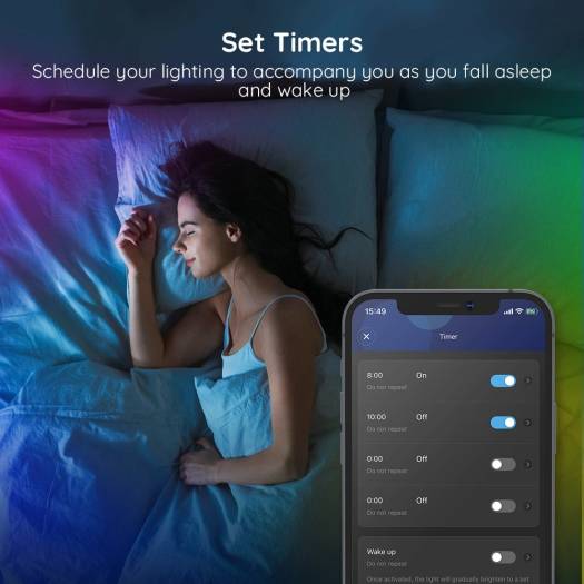 Govee LED Light Strip RGB Smart WiFi & BT 10m H6110