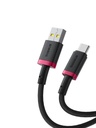 Baseus Cable USB-C to USB-A Dura Series Braided 1.0m Black+Red