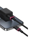 Baseus Cable USB-C to USB-A Dura Series Braided 1.0m Black+Red