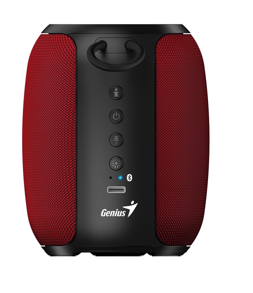 Genius Mobile Speaker Portable BT 5W SP-915BT Red