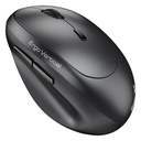 Genius Mouse Ergonomic Wireless+BT Vertical Silent AI 8350S Dark Grey