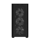ASUS PC Case Gaming mATX Mesh Front Panel Tempered Glass Side Window 4x Pre-Installed ARGB Fans A21 PLUS Black