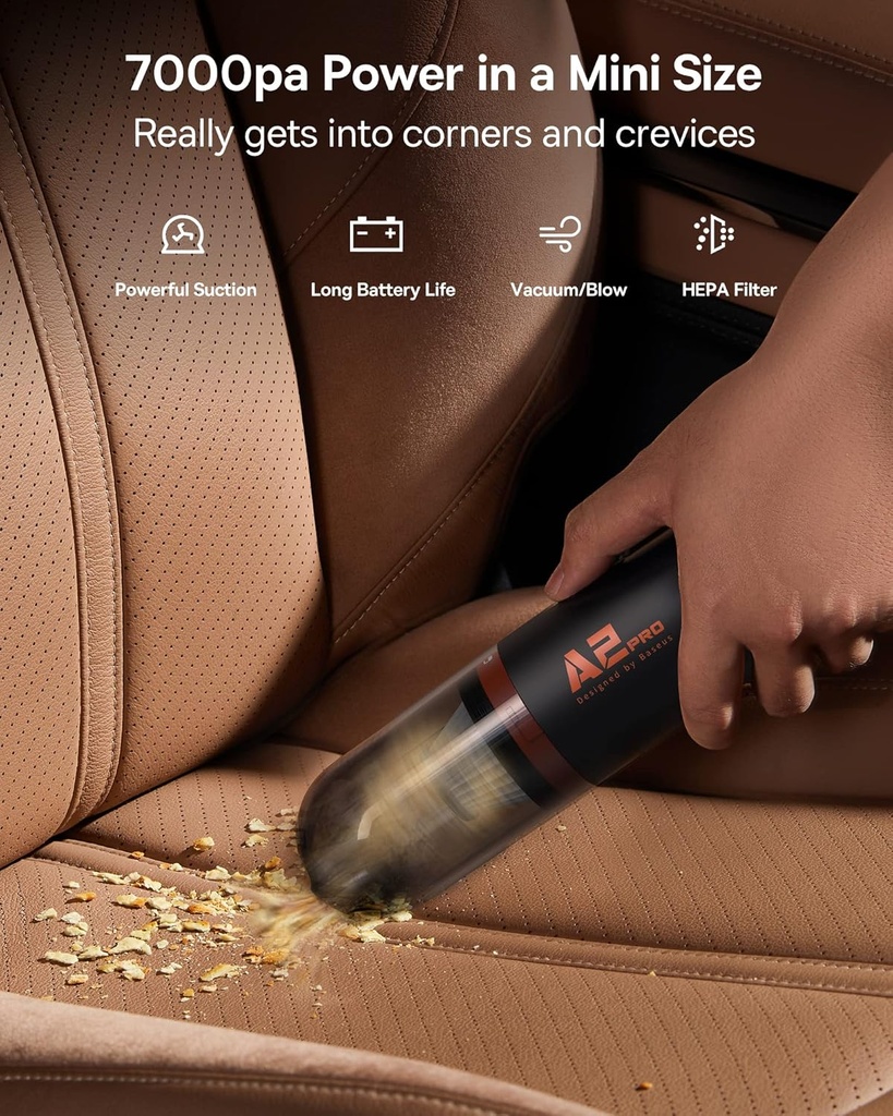 Baseus VA Vacuum Cleaner Pet/Car 6000PA A2Pro