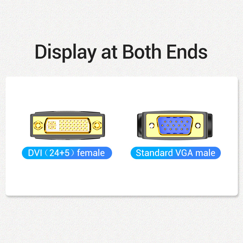 Vention VGA Adaptor Male to DVI Female 24+5 DDDB0
