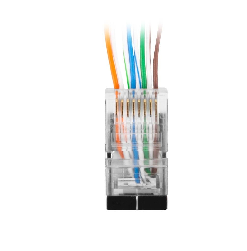 Lanberg Passthrough CAT6 FTP RJ45 Ethernet EZ Plugs (20PCS)