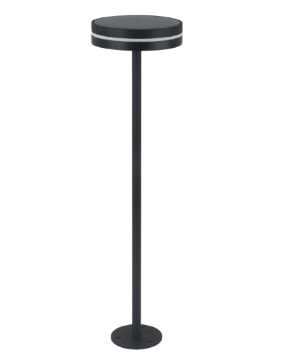 KELU ARTU Solar & USB Rechargeable Garden Lamp IP54 140lm 3000mAh Black