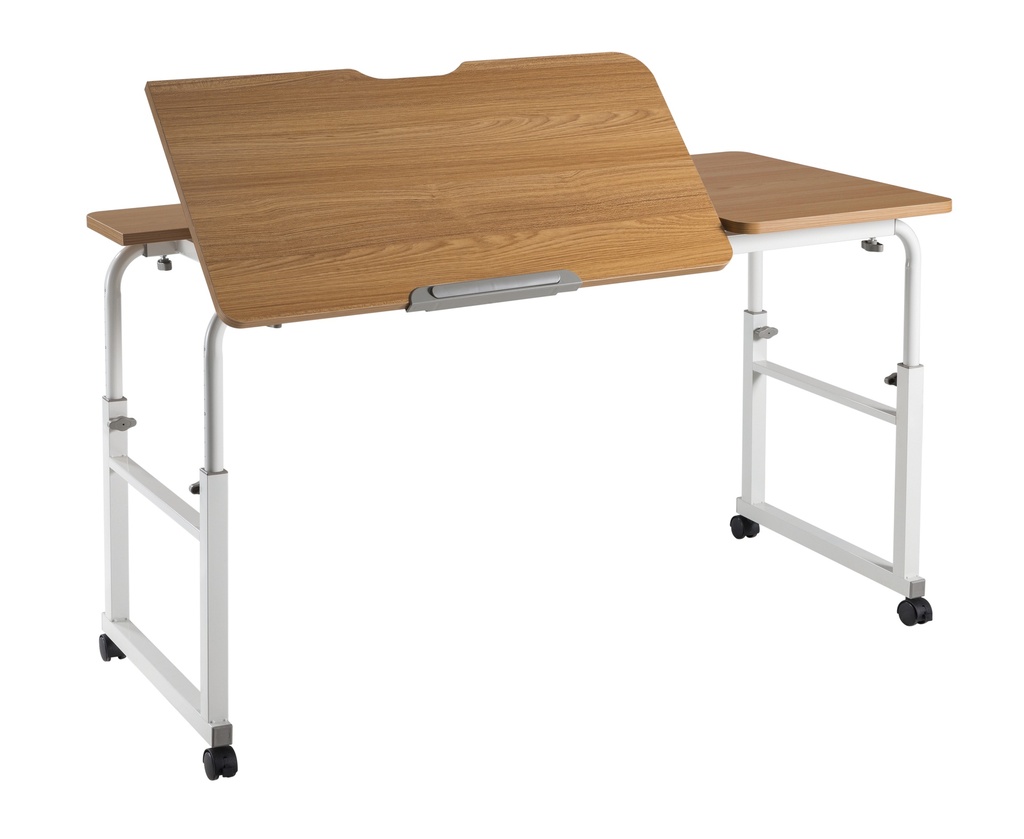 Lumivida Computer Tray Desk Mobile Height & Width Adjustable 60x1200cm FWS10-2