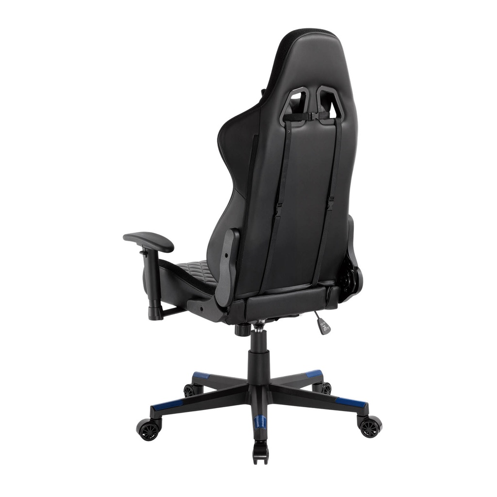 Lumivida Gaming Chair with Headrest, Lumbar Support & RGB Lights CH06-30 Black