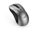 Genius Wireless Silent AI Ergonomic Mouse 8100S with Thumb & Finger Rest Silver
