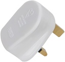 Mercury POWER Mains Plug UK 13A Fuse White 429.801UK