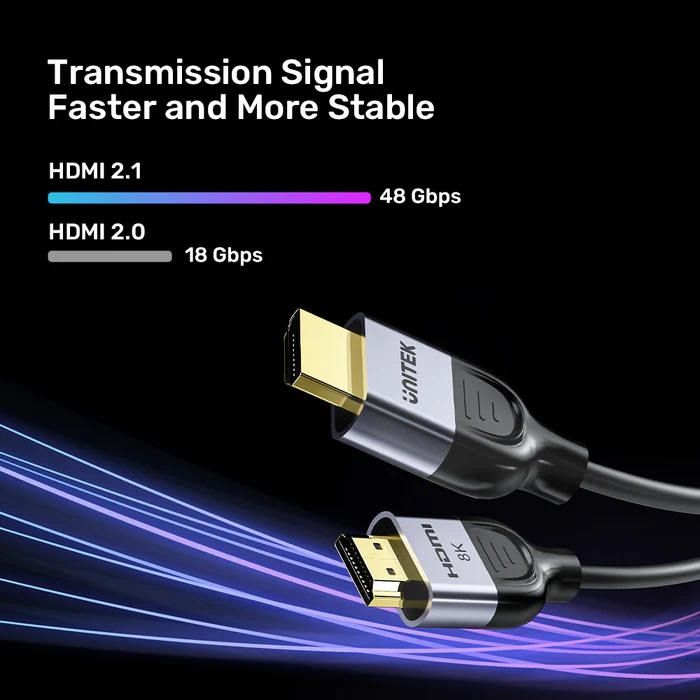 Unitek HDMI 2.1 Cable 8K60Hz CCS Economy 3.0m