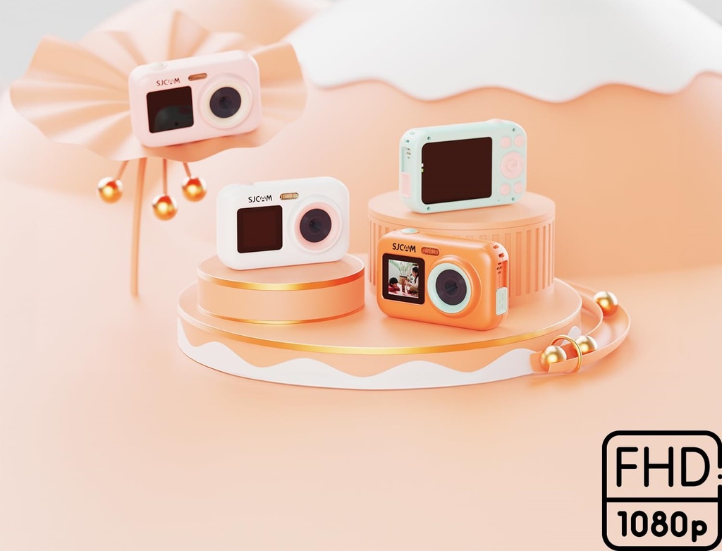 SJCAM Funcam+ Dual Screen Kids Camera FHD30FPS 44MP