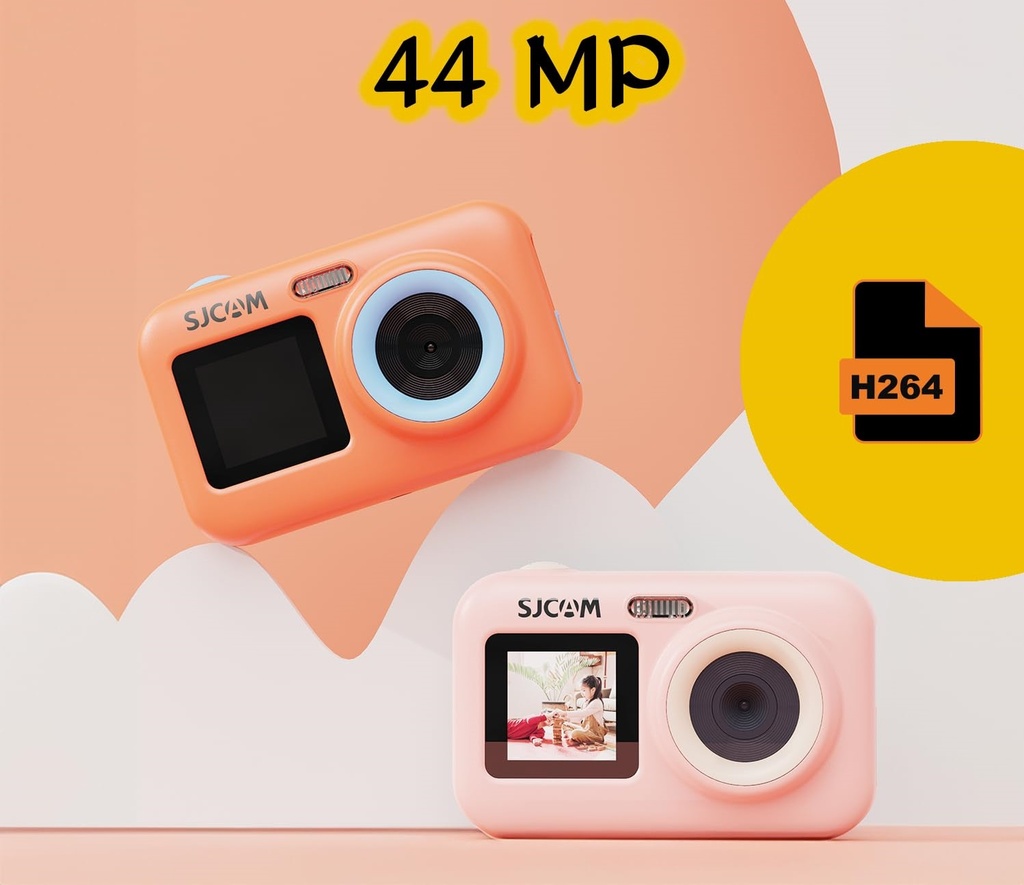 SJCAM Funcam+ Dual Screen Kids Camera FHD30FPS 44MP