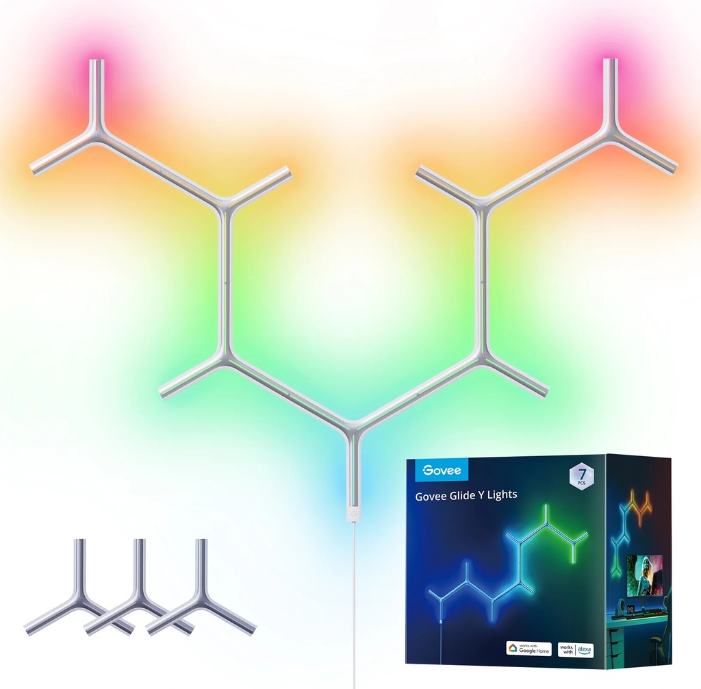 Govee Gaming Light Panel Y Shape (7 pack) H6065