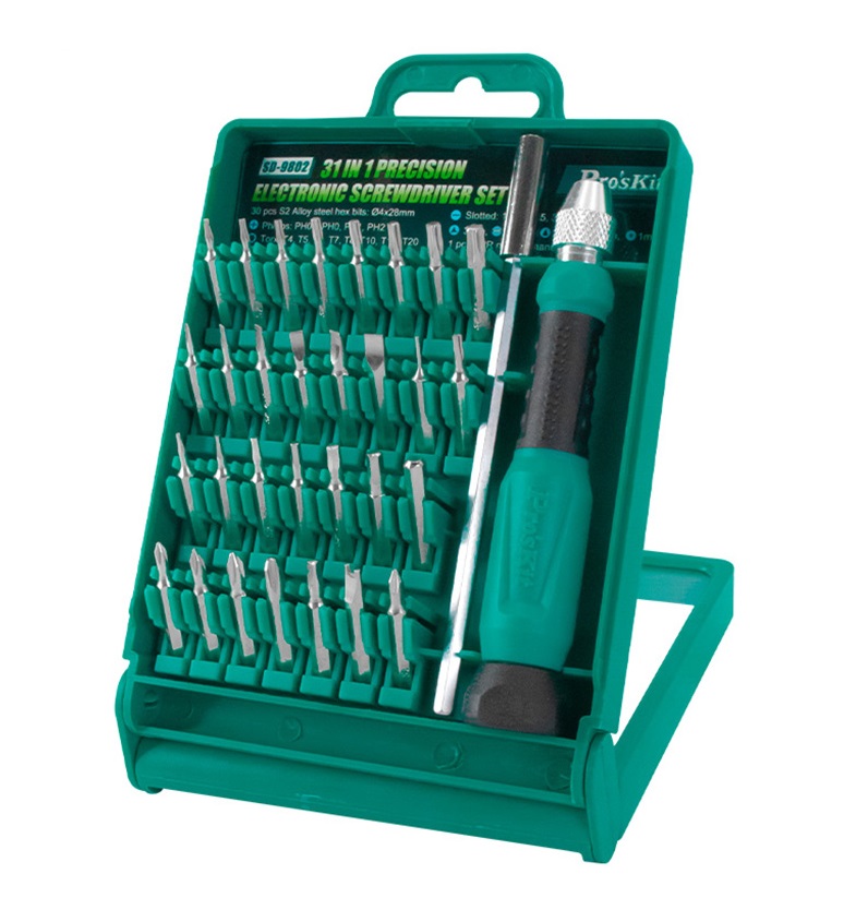 Proskit Screwdriver Precision Set of 30pcs SD-9802