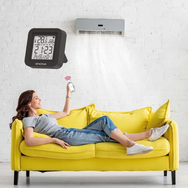 GBC HeyWiri+ Universal Smart WiFi IR Remote with Display & Temp