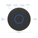 Ubiquiti UniFi 7 PRO XG Wi-Fi 7 Ceiling Access Point U7-Pro-XG Black
