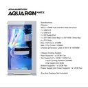 Armaggeddon Aquaron Micro ATX Gaming Case White
