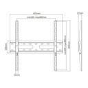 Brateck TV Mount 40x40 Fixed KL31-44F
