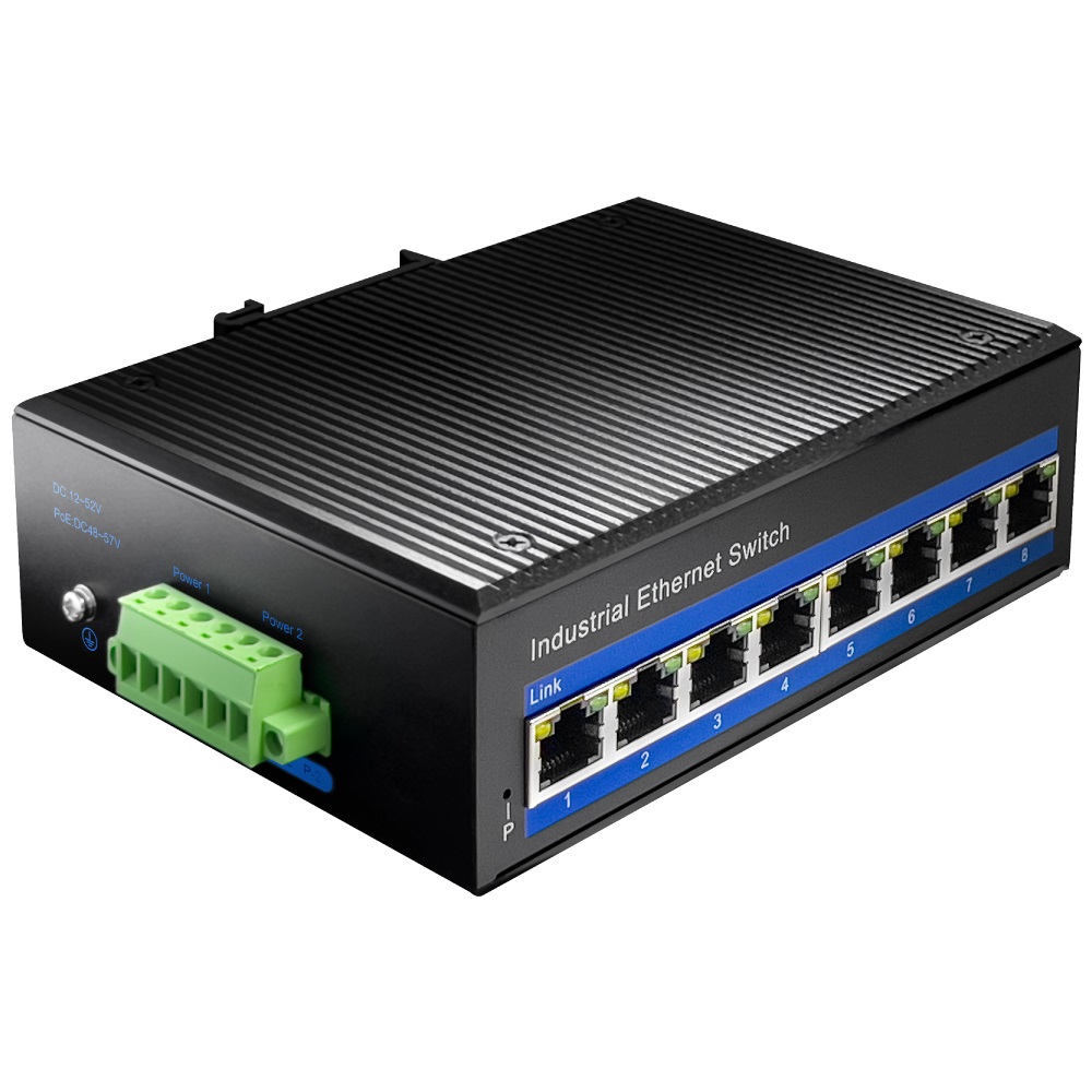 Cudy Switch PoE Gigabit 8PoE Industrial 240W IP40 IG1008P