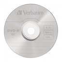Verbatim DVD-R 4.7GB 16X 10-Pack Spindle Matt Silver 43523