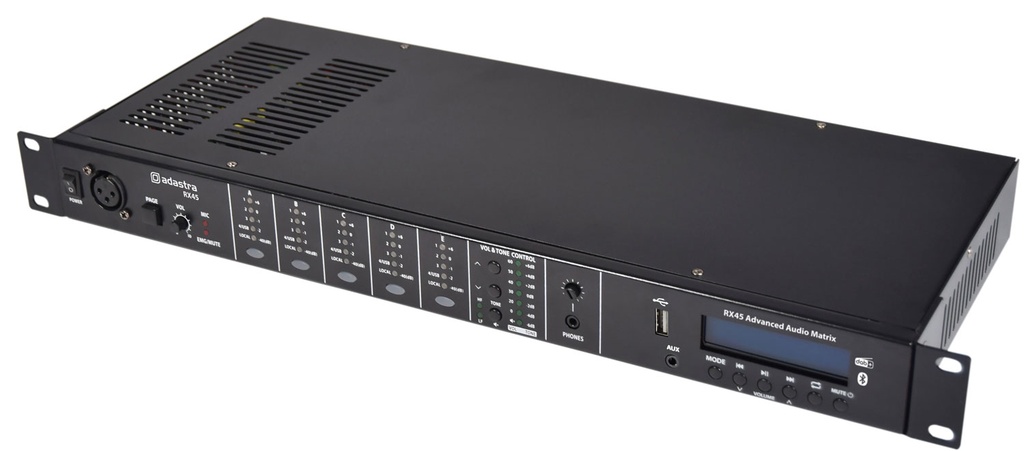 Adastra RX45 Advanced Audio Matrix 4in 5out 953.046UK