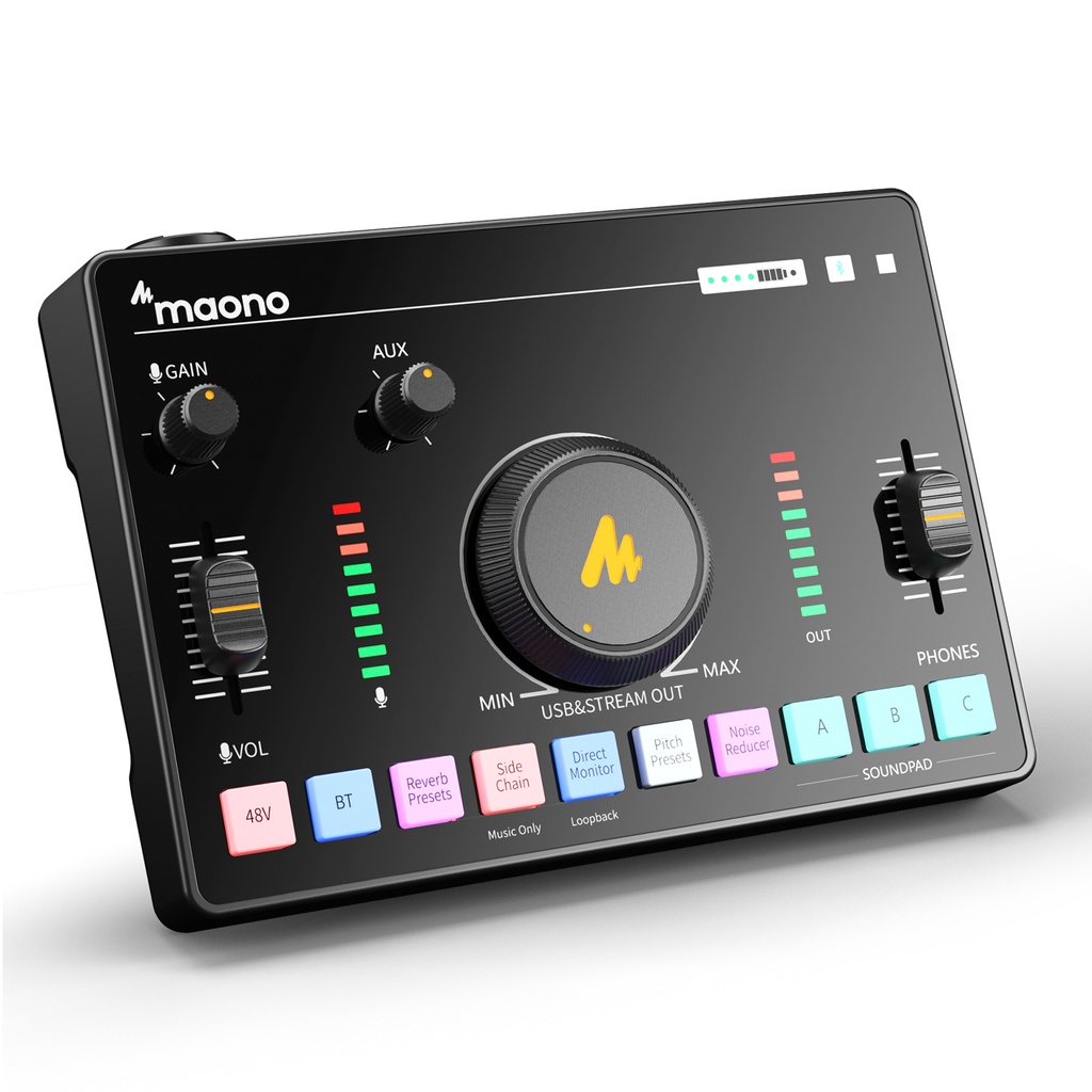Maono AMC2 NEO Streaming Audio Mixer Console