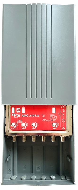 FTE AMC210 LTE Configurable VHF/UHF Mast Amplifier