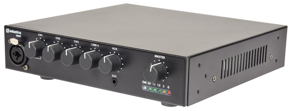 Adastra UA60 100V Compact Amplifer Mixer 60W 953.186UK