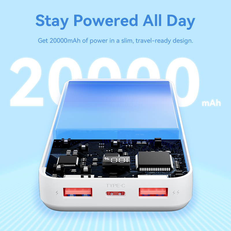 Vention Powerbank 20000mAh 22.5W Black FHLB0
