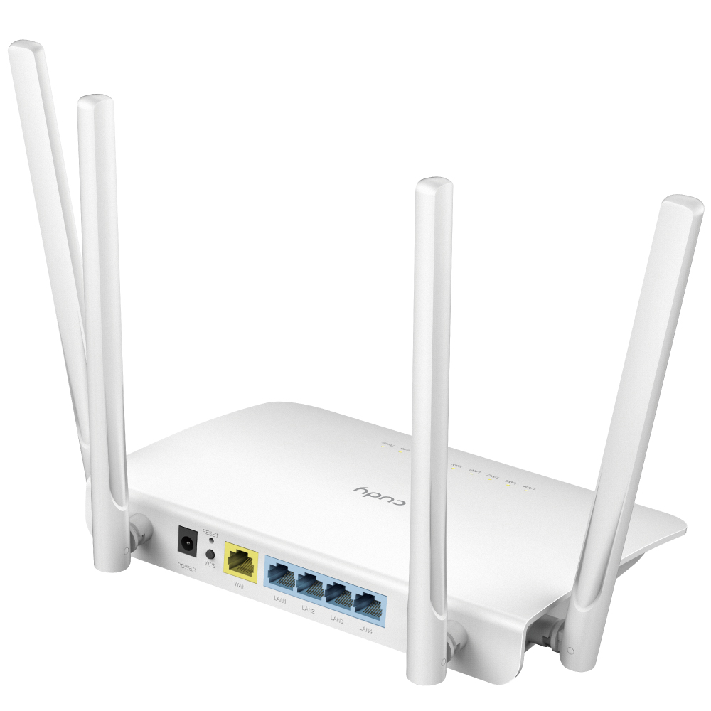 Cudy WR1300 AC1200 Dual Band Gigabit Wi-Fi Router with UK Plug V.3