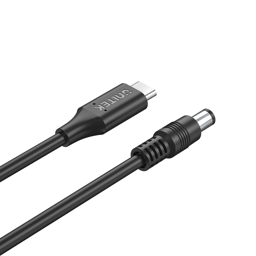 Unitek UCL USB-C to DC Cable 1.8m 65W for Acer 5.5*1.7mm C14119BK