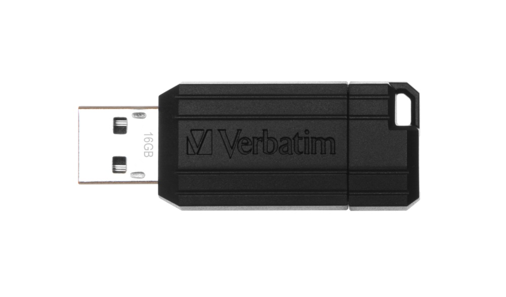 Verbatim USB Drive 2.0 Pinstripe 32GB Black