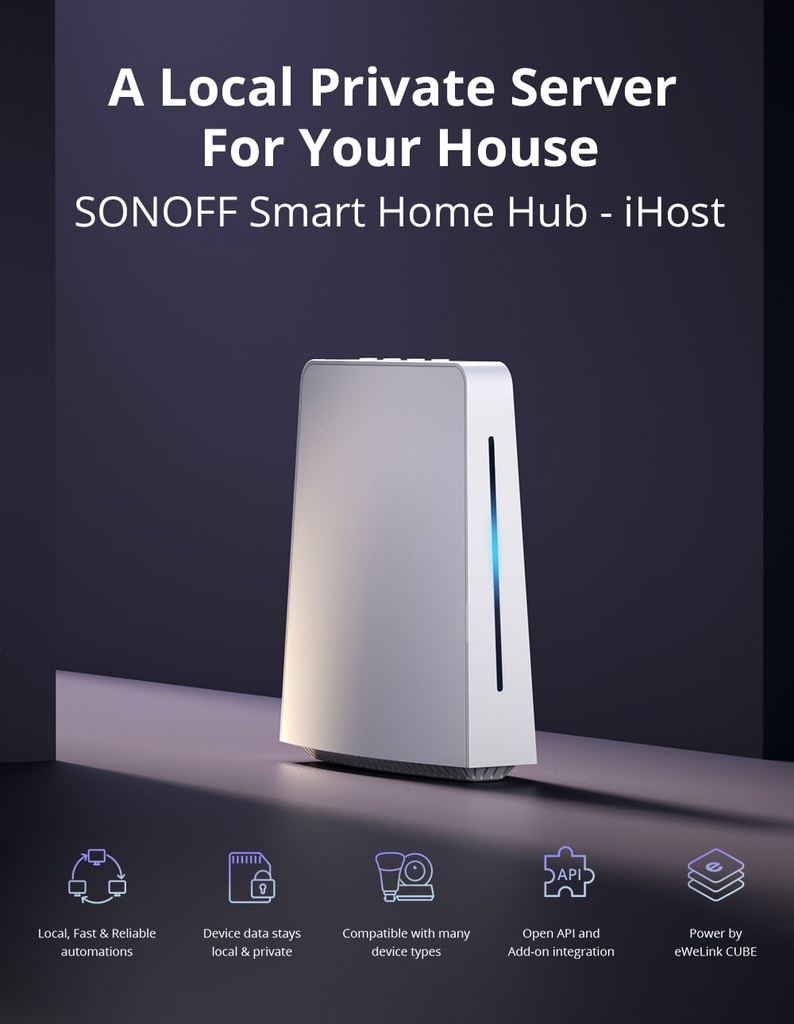 Sonoff Smart Home Hub iHost AIBridge-26(RV1126 4GB)