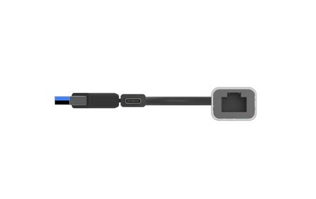 Unitek Converter USB-C to LAN Gigabit Ethernet with USB-A Adaptor Y-3465A
