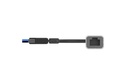 Unitek Converter USB-C to LAN Gigabit Ethernet with USB-A Adaptor Y-3465A