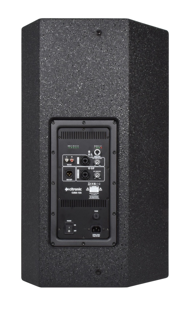 Citronic CUBA-15A Active Full-Range Speaker MDF BT+DSP 900W 178.715UK
