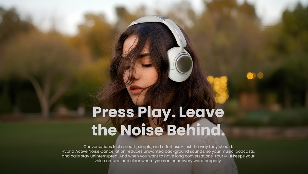 HiFuture Headphones Over Ear FUTURE TOUR MKII Black