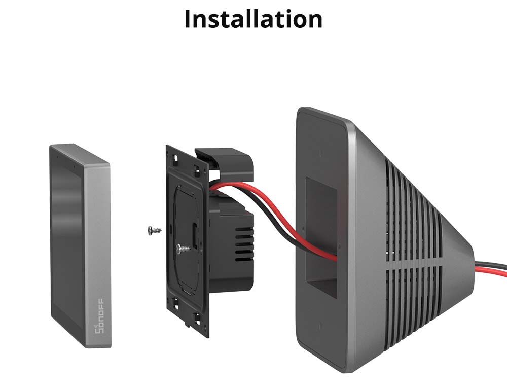 Sonoff Wifi Smart NS Panel Pro Enclosure Stand