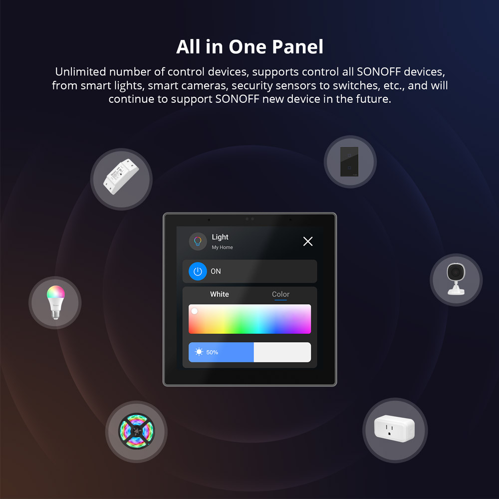 Sonoff Wifi Smart NS Panel Pro with Full Touch Display