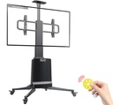 NBMounts TW85 Motorized TV Trolley up to 85'' & 68Kg Max Height 1.65m