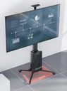 NBMounts TW85 Motorized TV Trolley up to 85'' & 68Kg Max Height 1.65m