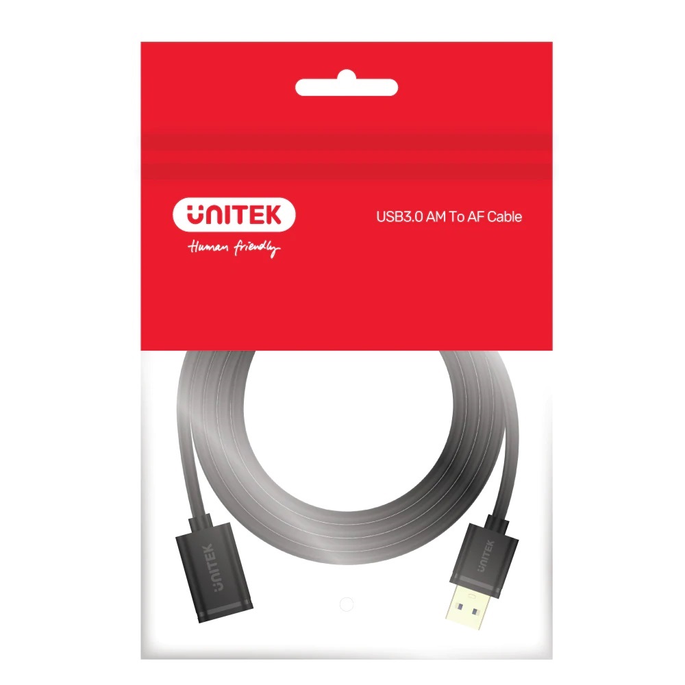 Unitek UCE USB-A 3.0 Extension Cable 1.0m Y-C457GBK