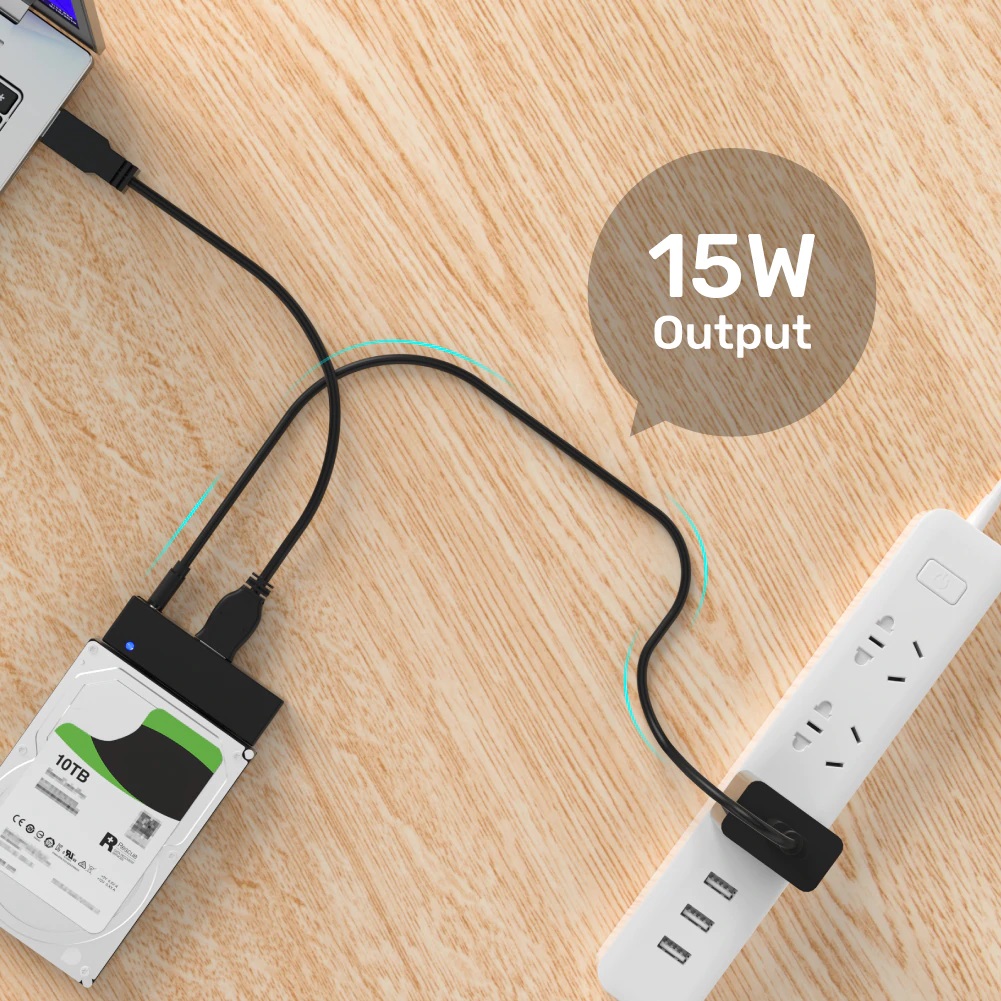 Unitek Y-C495BK USB to DC 3.5x1.35mm Power 1m