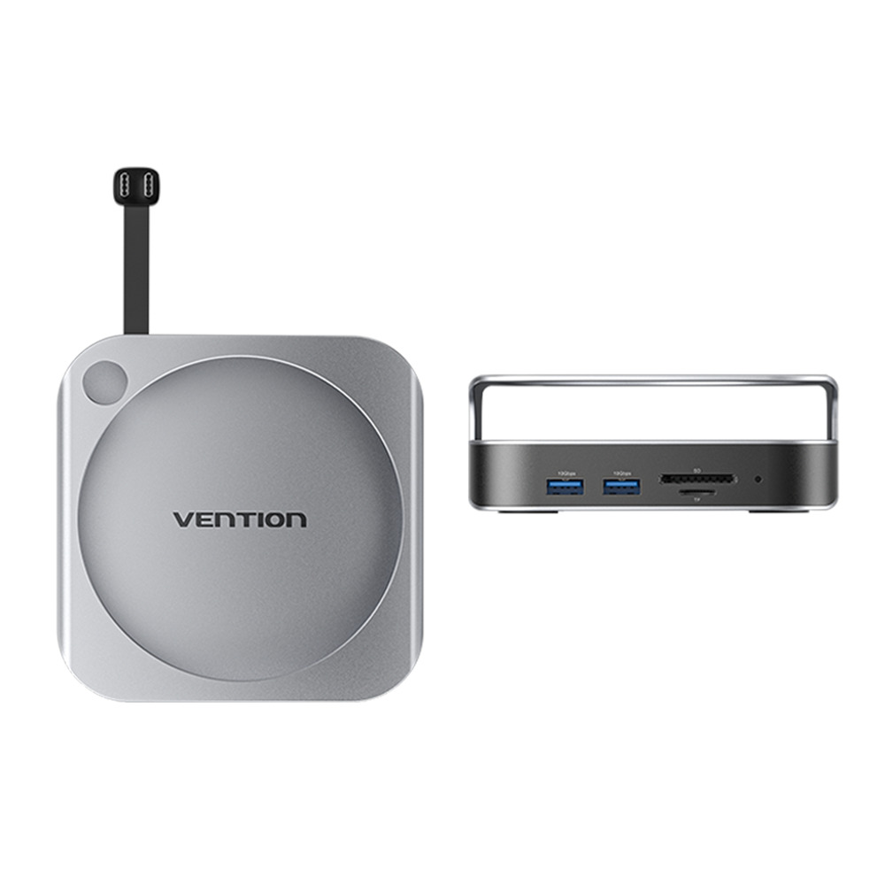 Vention IT HUB 10-in-1 USB-C Docking Station for Mac Mini THIHAG