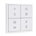 HDL Panel Tile Series 8 Button White HDL-M/PT4RB.1
