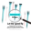 Vention IT Cable SATA 3.0 Cable 0.5M Blue KDDSD
